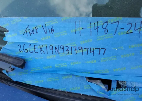 2003 Chevrolet Silverado K1500 from USA, damaged, VIN 2GCEK19N931397477